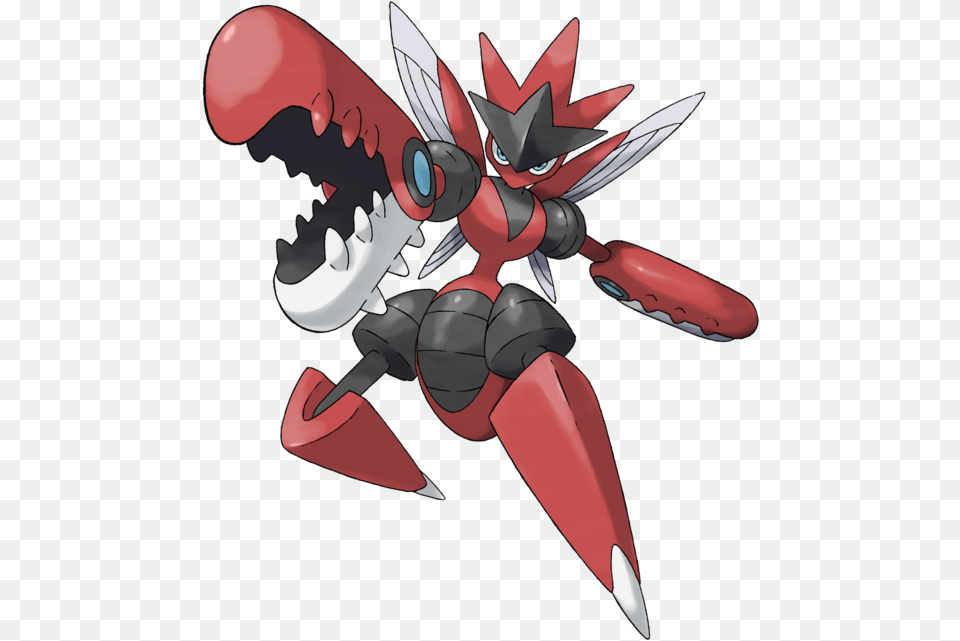 Endrimirto Pokemon Shiny Mega Scizor, Animal, Bee, Insect, Invertebrate Free Png