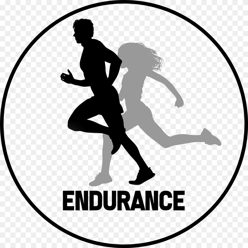 Endurance Social Distance Running, Dancing, Leisure Activities, Person, Silhouette Free Png