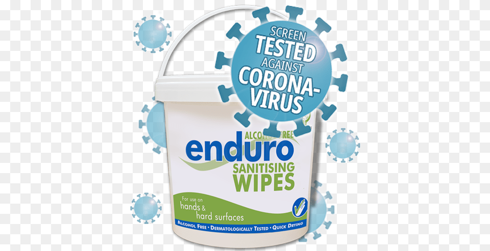 Endurocide Enduro Sanitising Wipes Coronavirus Products, Dessert, Food, Yogurt, Ammunition Png