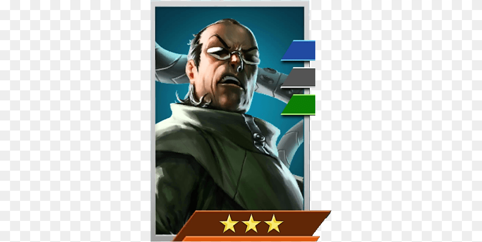 Enemy Doctor Octopus Green Goblin Marvel Puzzle Quest Art, Adult, Male, Man, Person Png