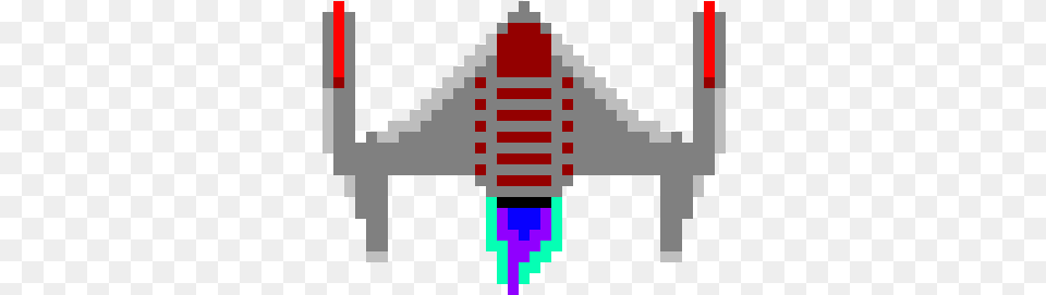 Enemy Spaceship Nave Pixel Art Free Png