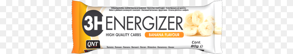 Energizer Bar Chocolate Qnt Energizer Banana Carbohydrate Energy Bar, Food, Fruit, Plant, Produce Png