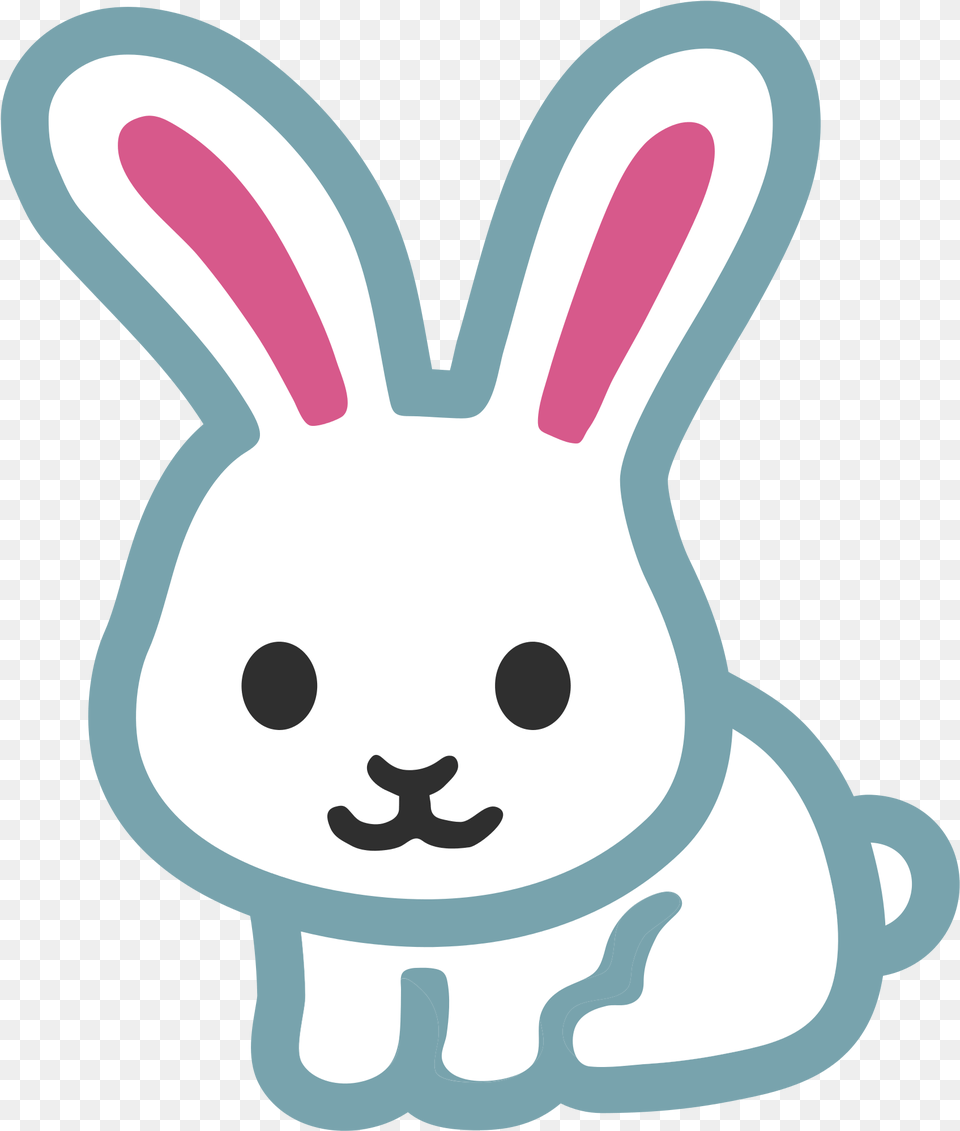 Energizer Bunny Clipart Cute Rabbit Emoji, Animal, Mammal Free Png Download