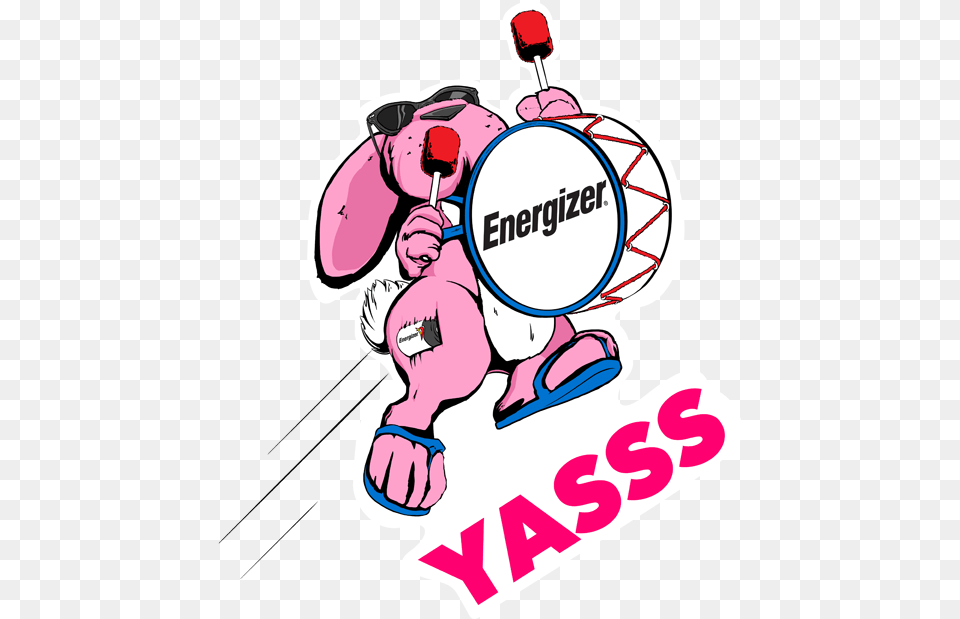 Energizer Bunny Stickers Messages Sticker 4 Energizer Bunny Stickers, Baby, Person Free Png