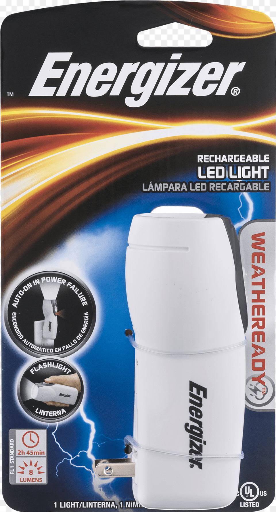 Energizer Rechargeable Flashlight, Lamp, Bottle, Shaker Free Png Download