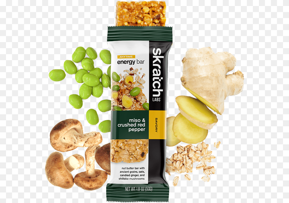 Energy Bars Miso New Packaging Contextual Candy, Fungus, Plant, Food, Snack Free Png Download