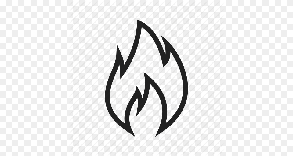 Energy Fire Flame Flammable Heat Hot Temperature Icon, Handwriting, Text Free Png Download