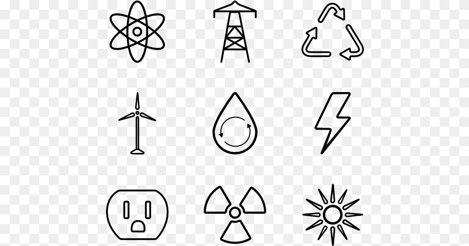 Energy Icon Vector Symbol Free Transparent Png
