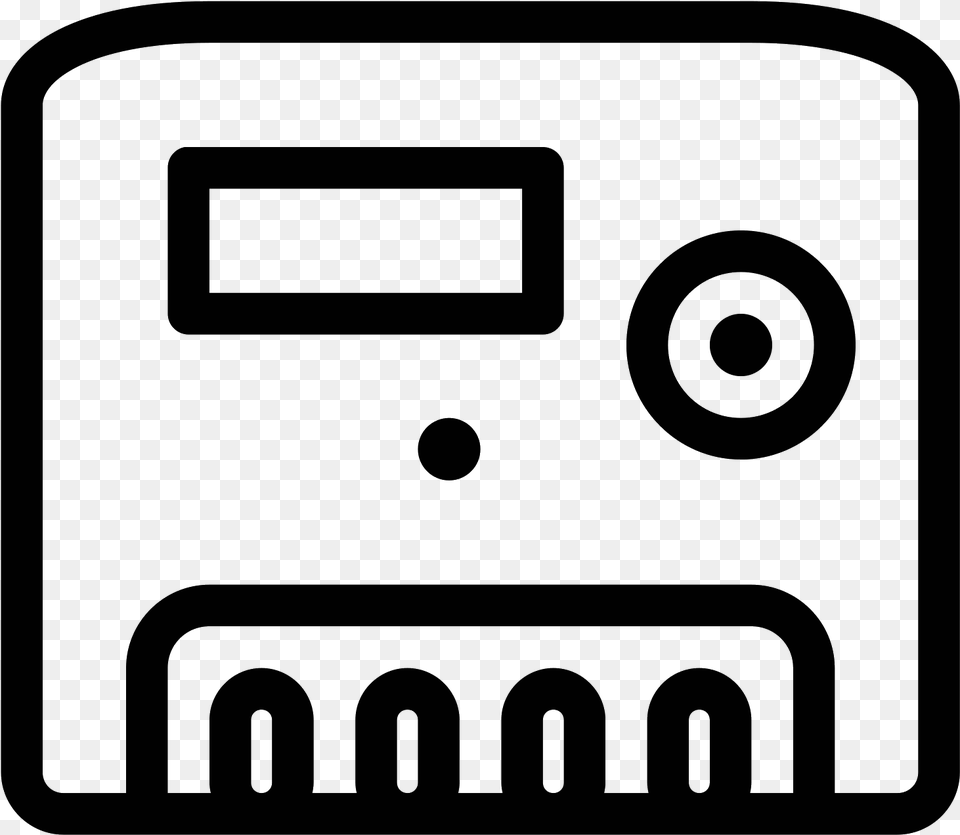 Energy Meter Icon Energy Meter Icon, Gray Png