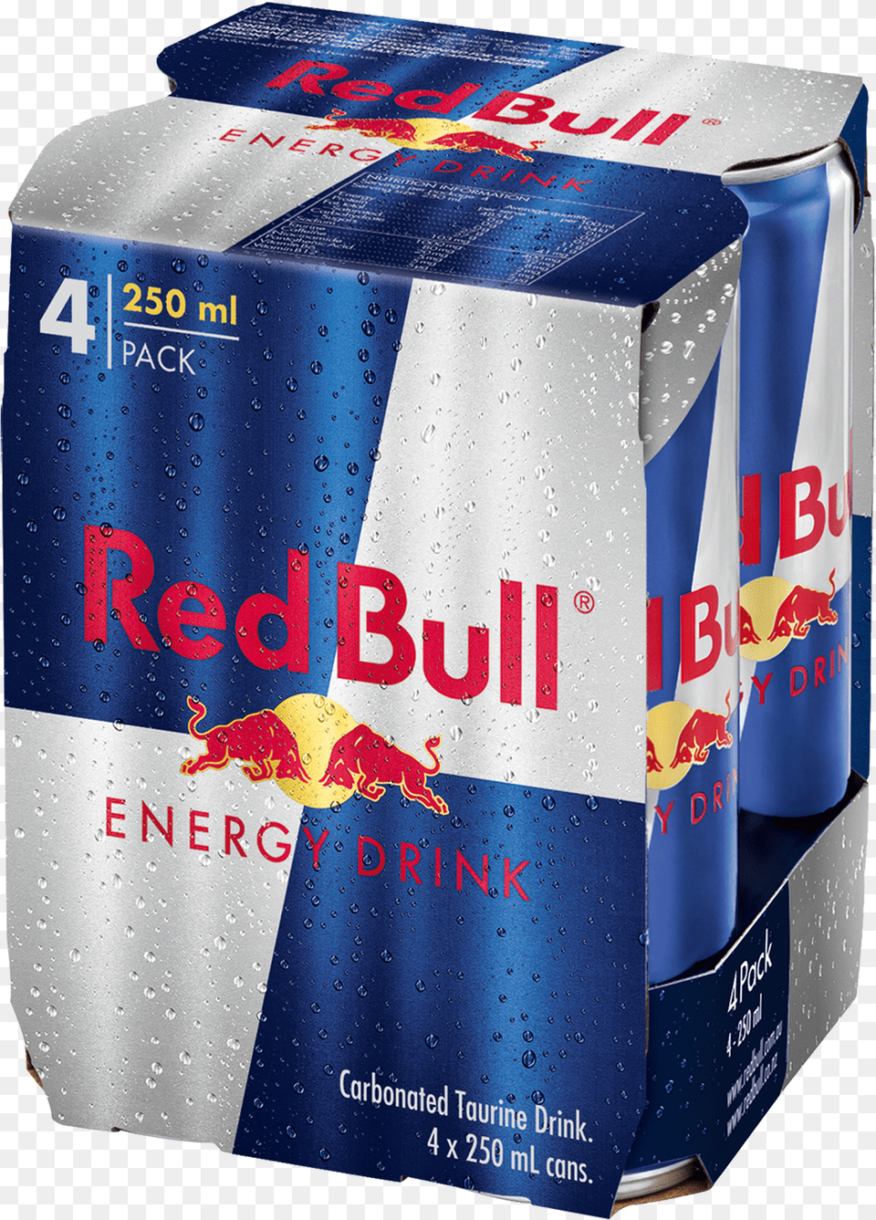 Energy Shot Red Bull Energy Drink 4 Pack Free Png