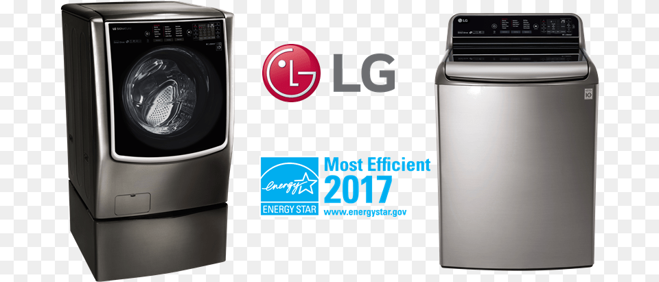 Energy Star Lg Washing Machines Lead The Industry Energy Star, Appliance, Device, Electrical Device, Washer Png Image