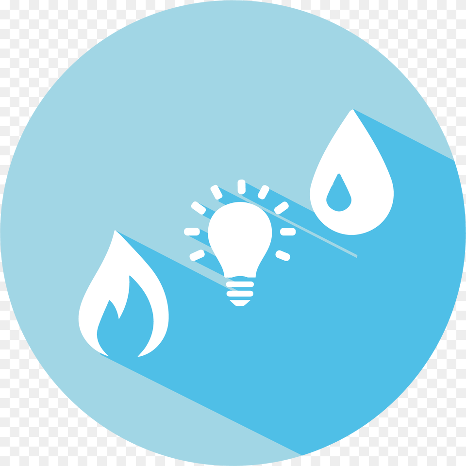 Energy Utilities The Uk Broker Energy And Utilities Icon, Light, Disk, Lightbulb Free Png Download