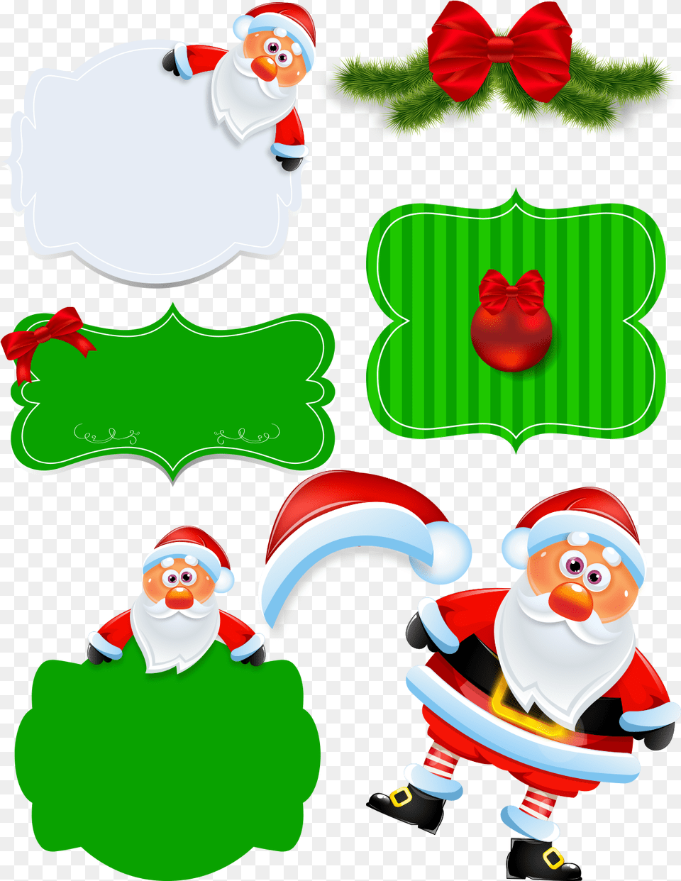 Enfeites Para O Natal Com Fundo Transparente Em Papai Noel Com Placa, Outdoors, Winter, Baby, Nature Free Transparent Png