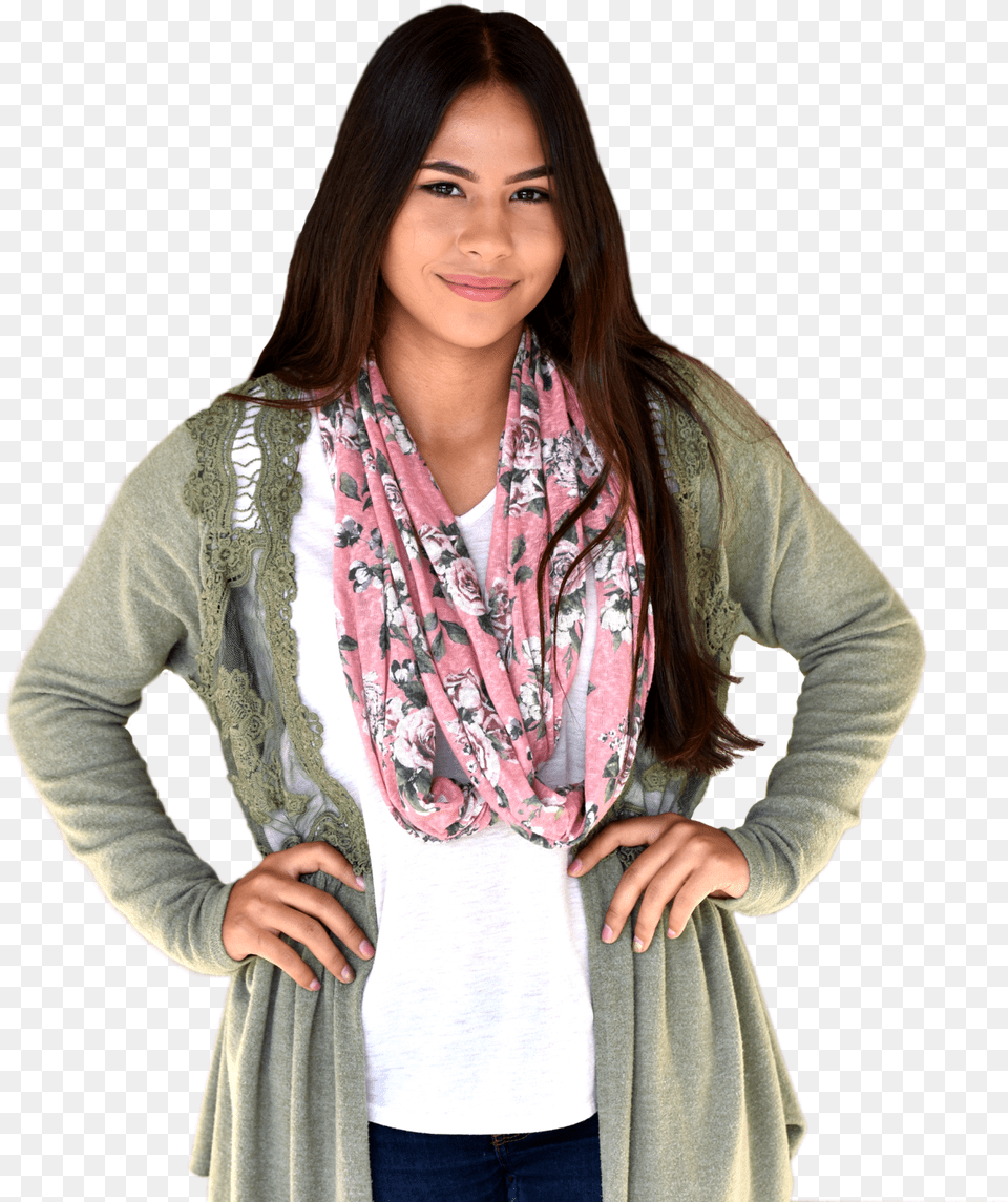Enfermera, Long Sleeve, Clothing, Sleeve, Scarf Free Transparent Png