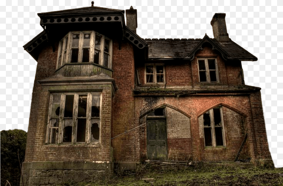 Enfield Haunting House 284 Green Street Enfield, Architecture, Building, Home Damage, Window - Broken Free Png