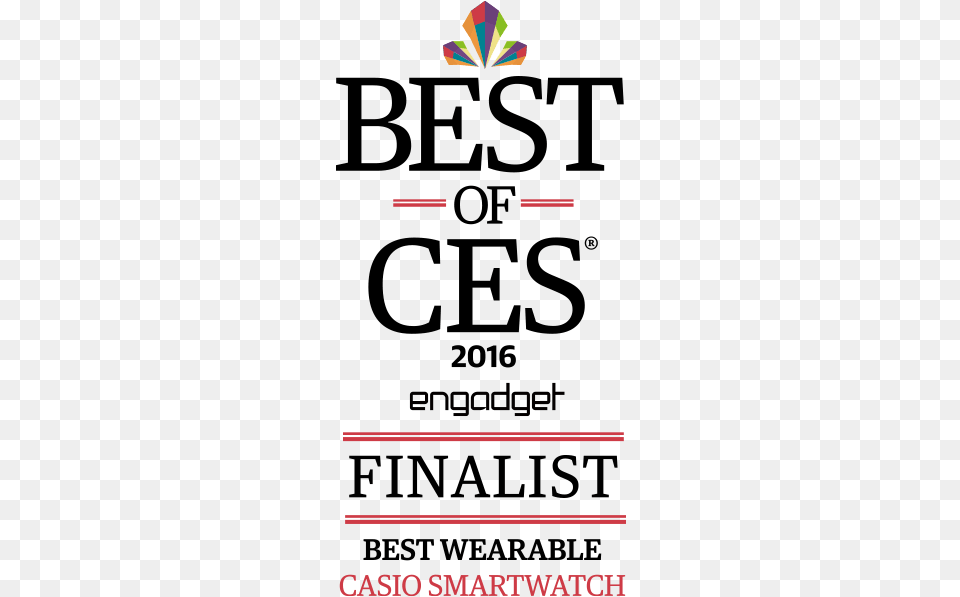 Engadget Best Of Ces 2016 Finalist Engadget, Advertisement, Poster Free Transparent Png