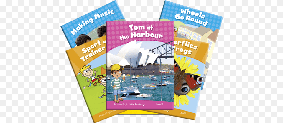 Engage With Younger Learners With Pearson English Kids Level 2 Tom At The Harbour Clil, Advertisement, Poster, Water, Waterfront Free Png Download