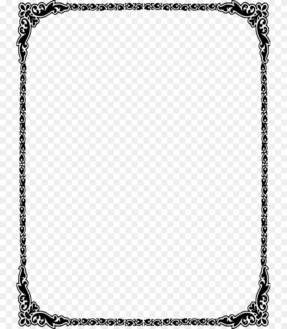 Engagement Cliparts Borders, Gray Free Png