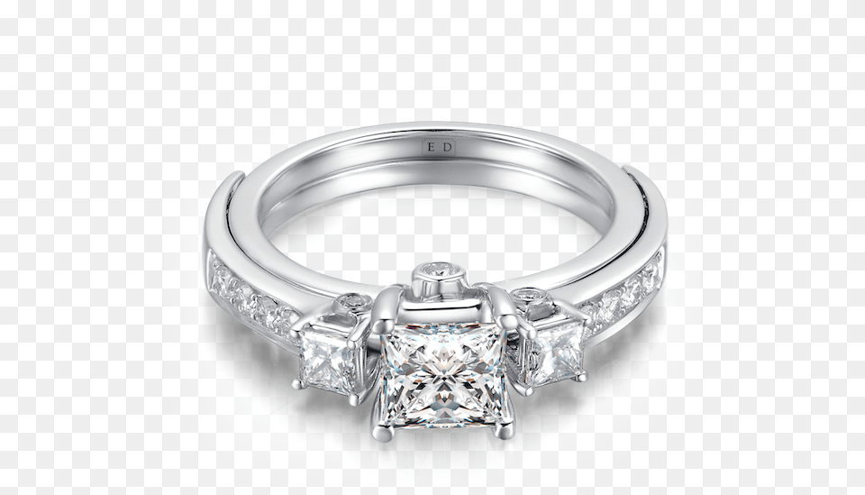 Engagement Ring, Accessories, Jewelry, Platinum, Silver Free Png