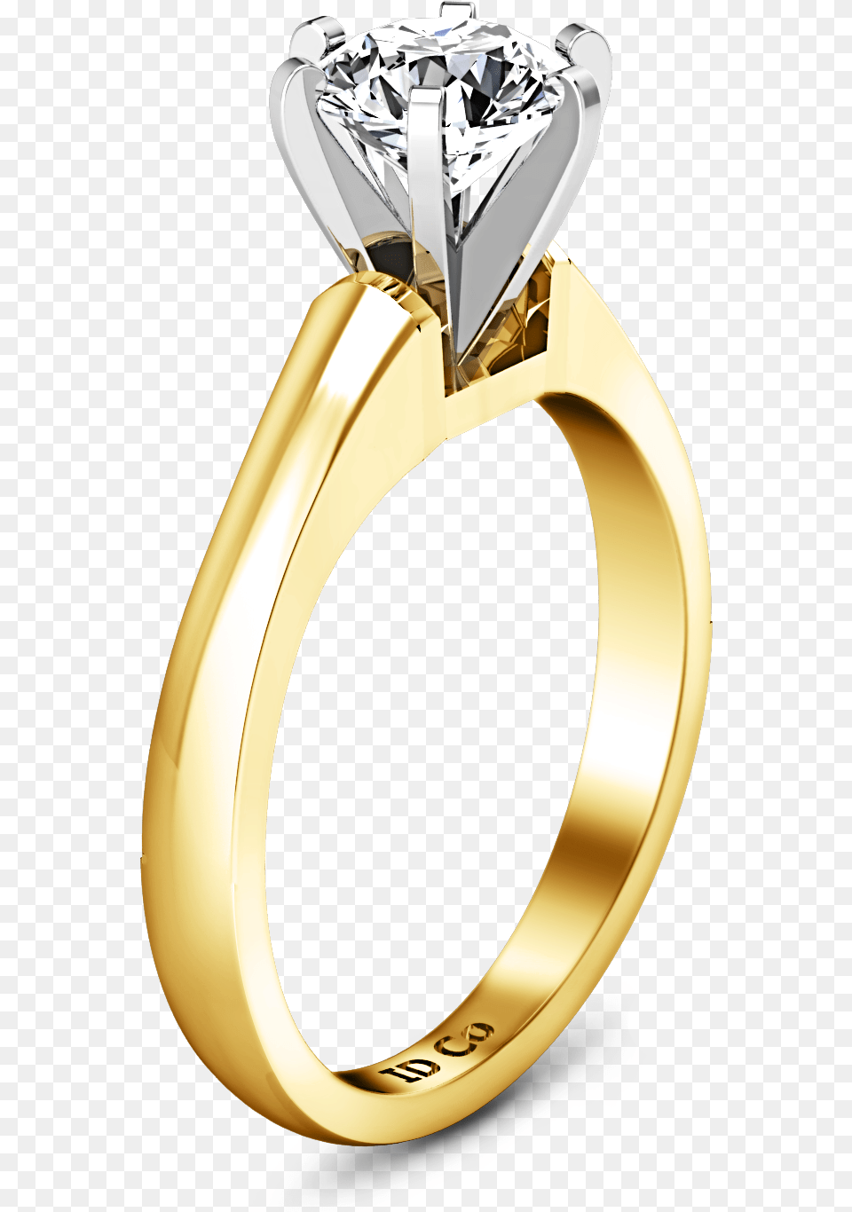 Engagement Ring, Accessories, Jewelry, Gold, Diamond Free Png Download