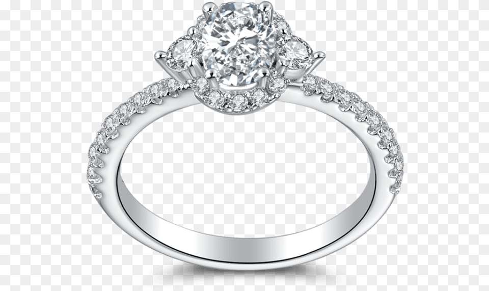 Engagement Ring, Accessories, Jewelry, Silver, Diamond Png Image