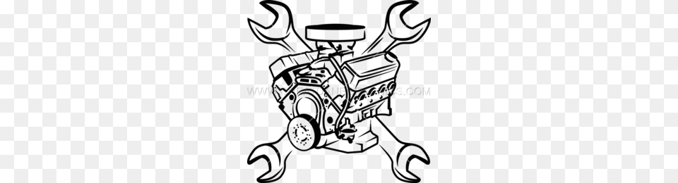 Engine Block Clipart, Road, Lighting Png Image
