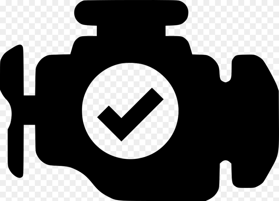 Engine Check Icon Download, Stencil, Ammunition, Grenade, Weapon Png