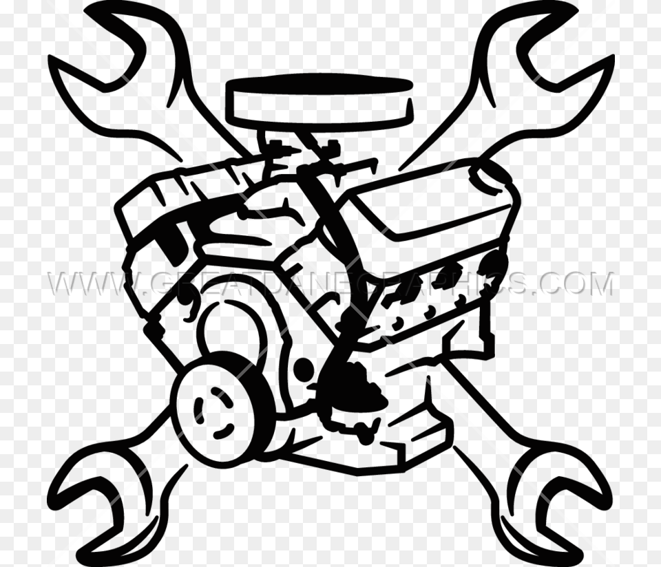 Engine Clipart Engine Block, Grass, Lawn, Plant, Device Free Png