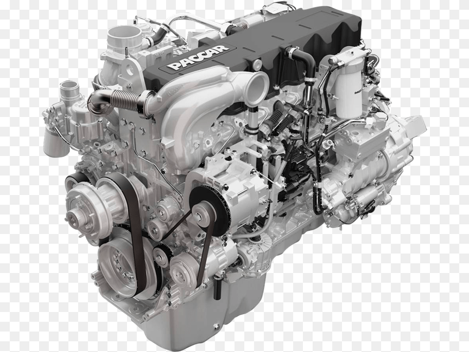 Engine Inside The Roadsaver Iiig Slurry Seal Equipment Paccar Mx 13 Engine, Machine, Motor Free Png