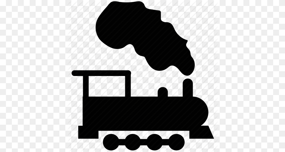 Engine Locomotive Locomotive Engine Train Train Engine Icon, Silhouette Png