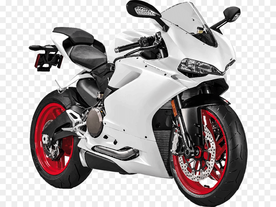 Engine Motorcycle Sport Motor Ducati Panigale 959 White, Transportation, Vehicle, Machine, Wheel Png