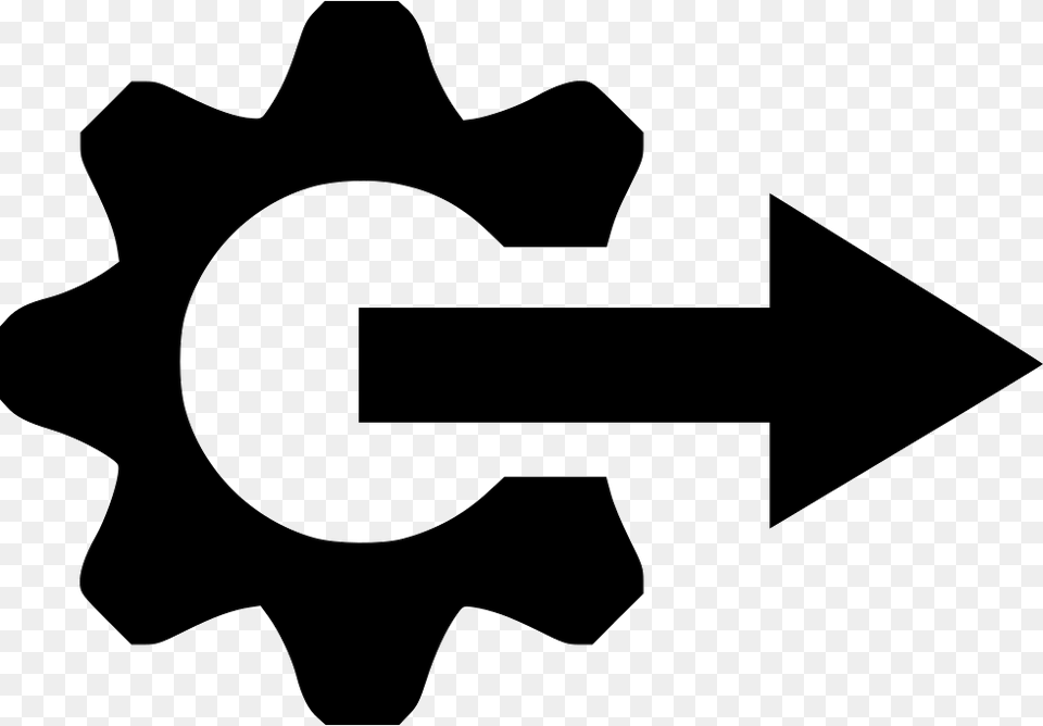 Engine Move Drag Drop Gear Configuration Option Emblem, Machine Png Image