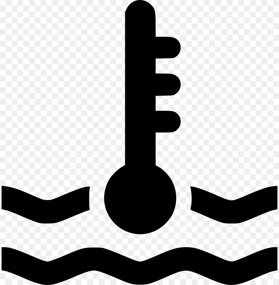 Engine Temperature Icon Download, Cutlery, Spoon, Stencil, Fork Free Png