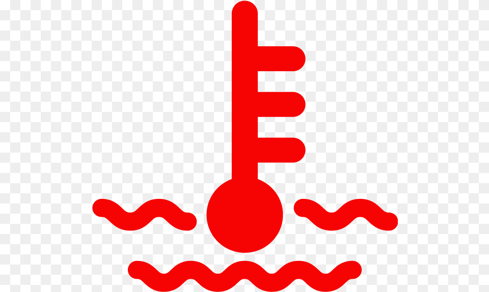 Engine Temperature Warning Car Temperature Warning Sign, Cutlery, Logo Free Transparent Png