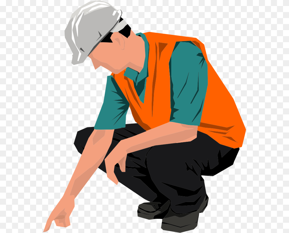 Engineer Clipart, Worker, Person, Helmet, Hardhat Png Image