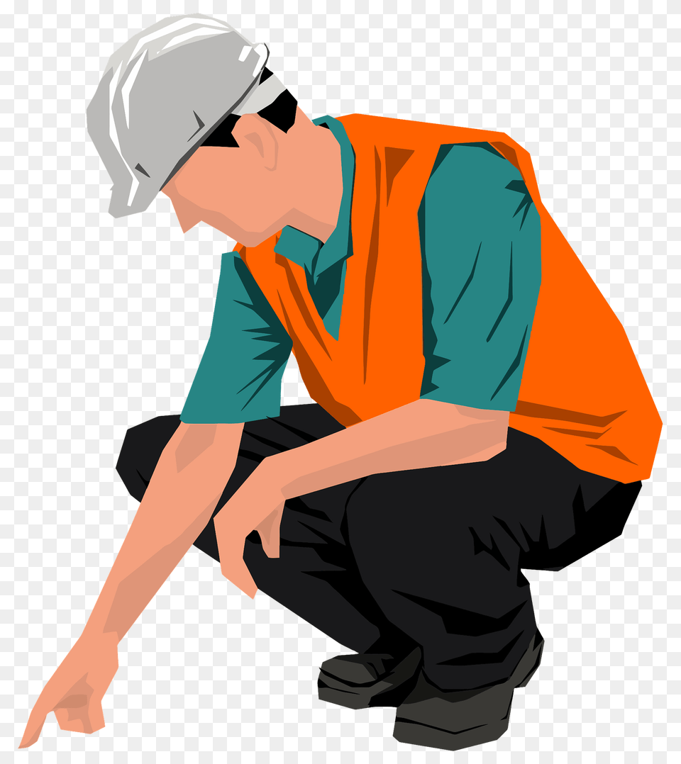 Engineer Clipart, Worker, Person, Helmet, Hardhat Free Png Download