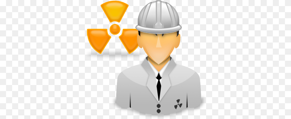 Engineer Nuclear Radiation Worker Icon Nuclear Engineer, Accessories, Helmet, Hardhat, Formal Wear Png