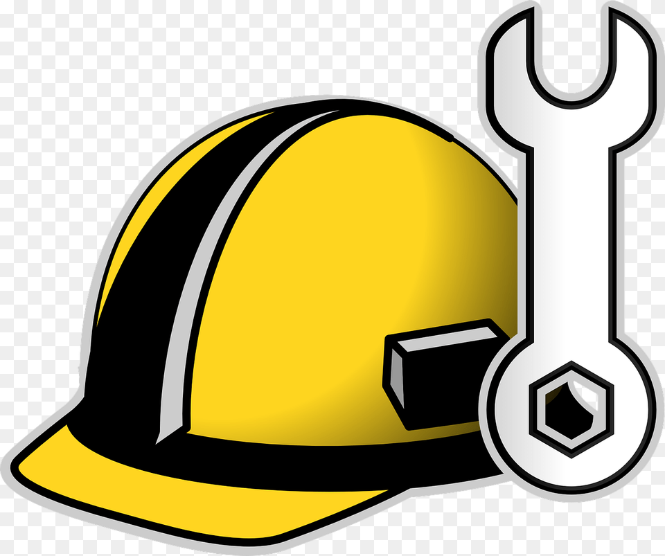 Engineer Tools Clip Art, Clothing, Hardhat, Helmet, Device Free Png