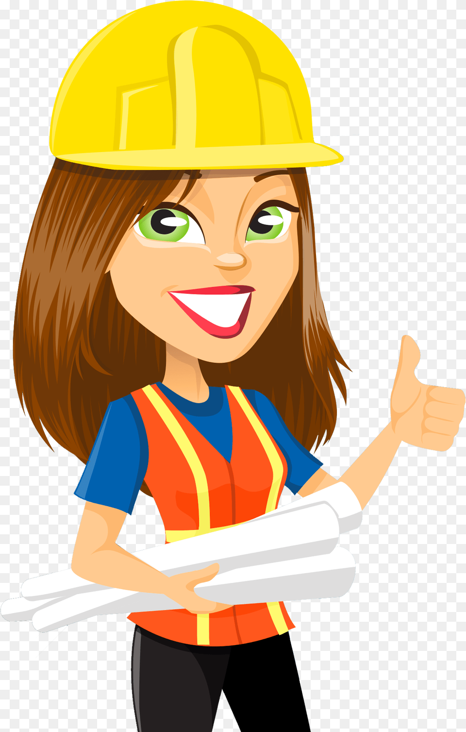 Engineer Vector Engineer Clipart, Clothing, Hardhat, Helmet, Person Free Png