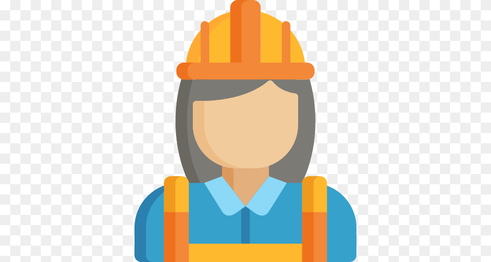 Engineer Worker Icon, Clothing, Hardhat, Helmet, Person Png Image