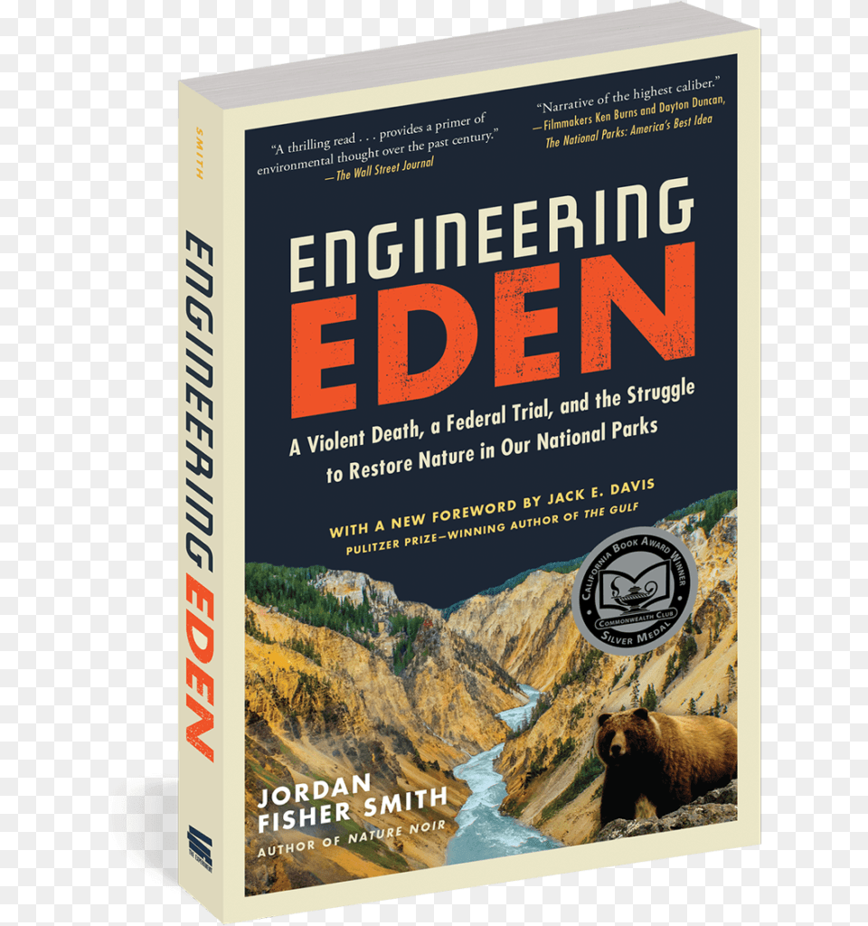 Engineering Eden The True Story Of A Violent Death, Animal, Bear, Book, Mammal Png Image