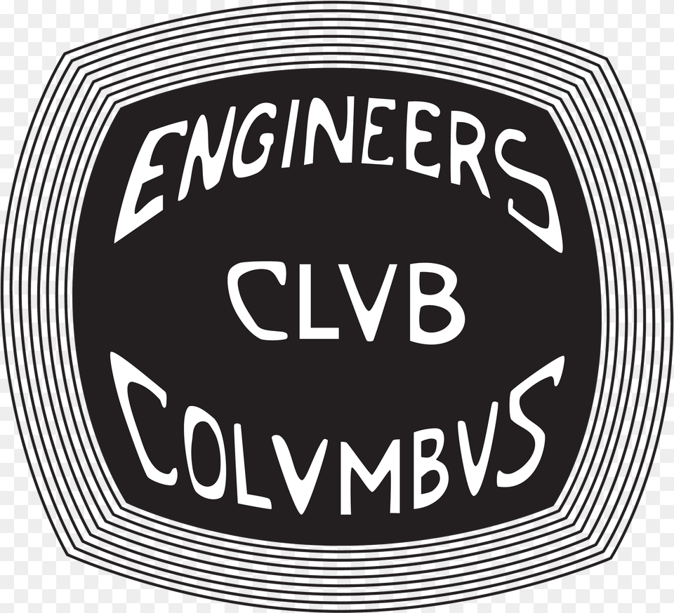 Engineers Club Of Columbus Ohio, Sticker, Text, Logo Png Image