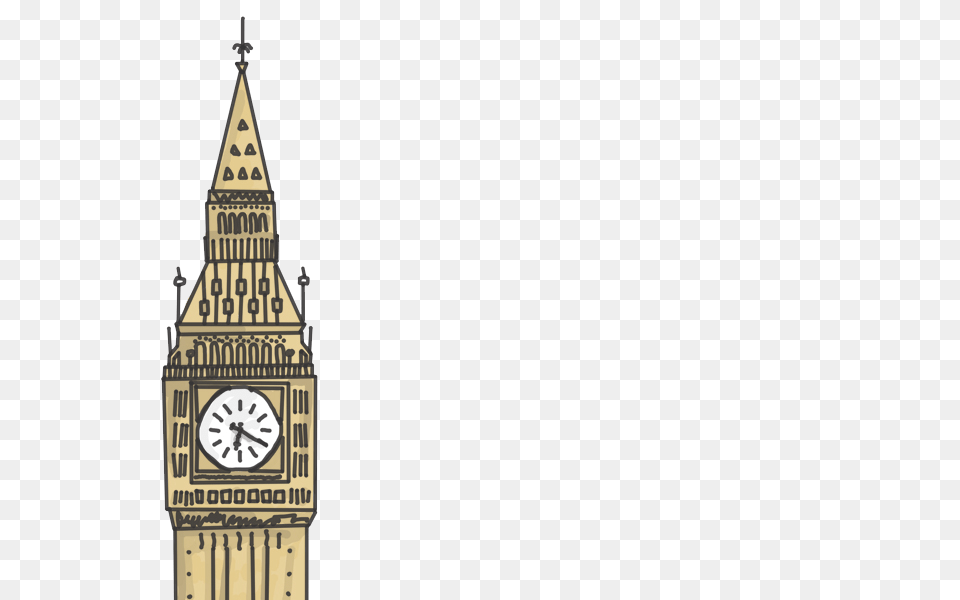 England, Architecture, Building, Clock Tower, Tower Png
