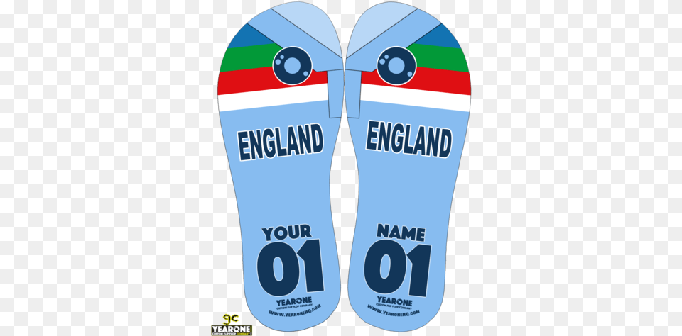 England 92 Cricket World Cup Retro Cricket, Clothing, Flip-flop, Footwear Png