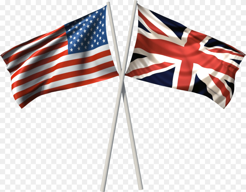 England And America Flag, American Flag Free Transparent Png