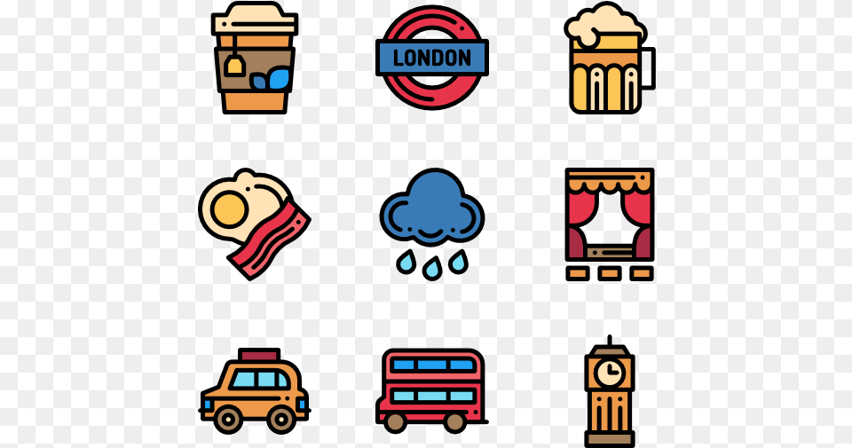 England English Icons, Car, Transportation, Vehicle, Bus Png