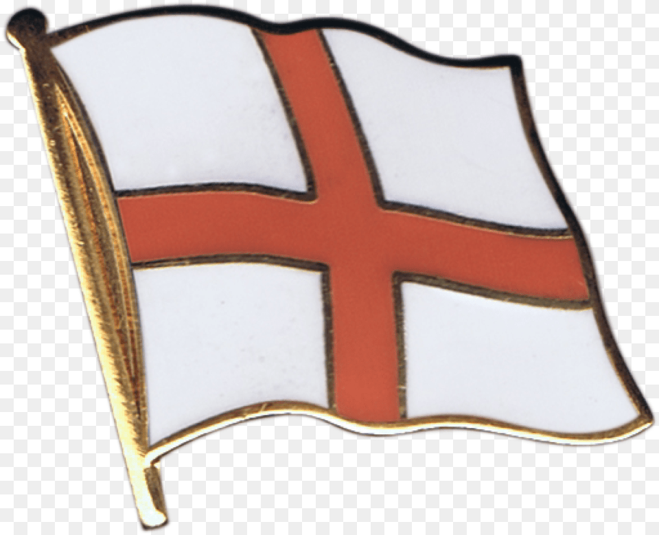 England Flag St George Pin Badge Englishcross Of Solid, Armor, Shield, Accessories, Bag Free Png Download