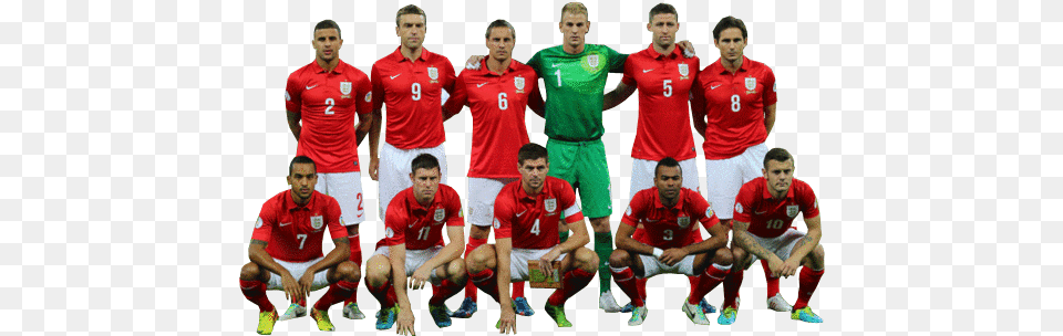 England Football Team 2014 Images England Football Team, Shirt, Person, Clothing, People Png