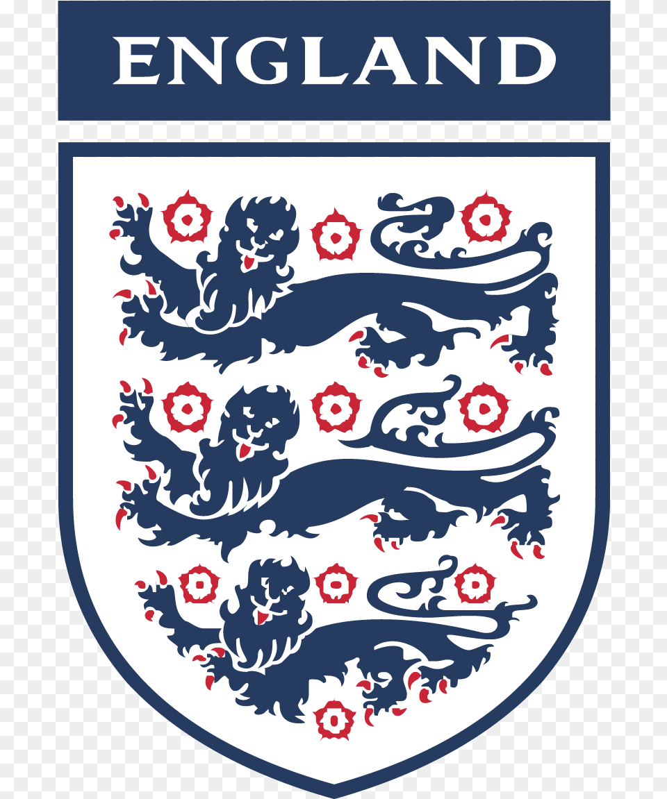 England Football Team Logo Three Lions Vector England Football, Baby, Person, Armor Png Image