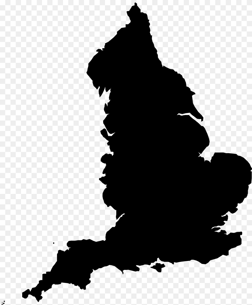 England Map Silhouette, Person, Chart, Plot, Atlas Free Png Download